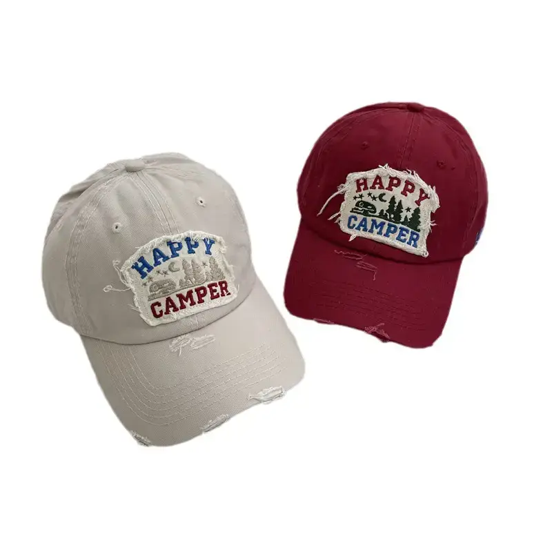 American Retro Baseball Caps for Women Washable Wide Brim - Image 13