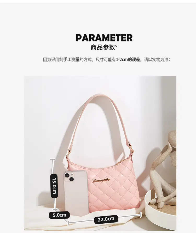Diamond Embroidered Ladies Shoulder Bag 2023 — feature 5