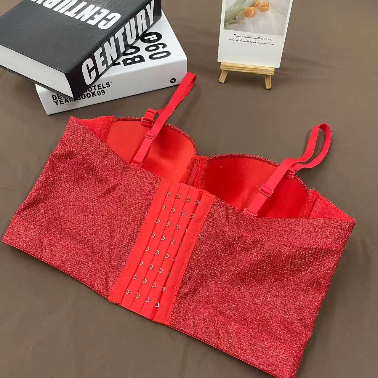 Sexy Glitter Strapless Corset Plus Size — feature 15