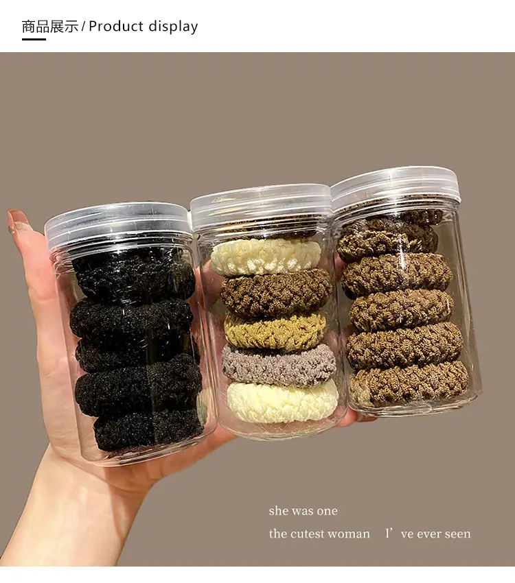 2023 New High-End Elastic Hair Rings for Girls & Students — feature 2