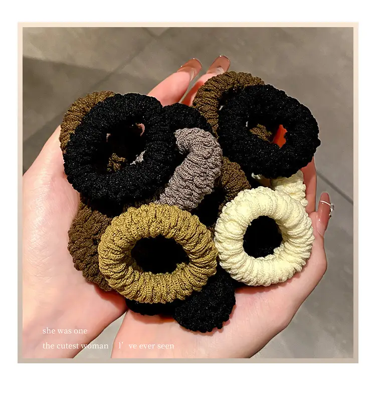 2023 New High-End Elastic Hair Rings for Girls & Students — feature 4