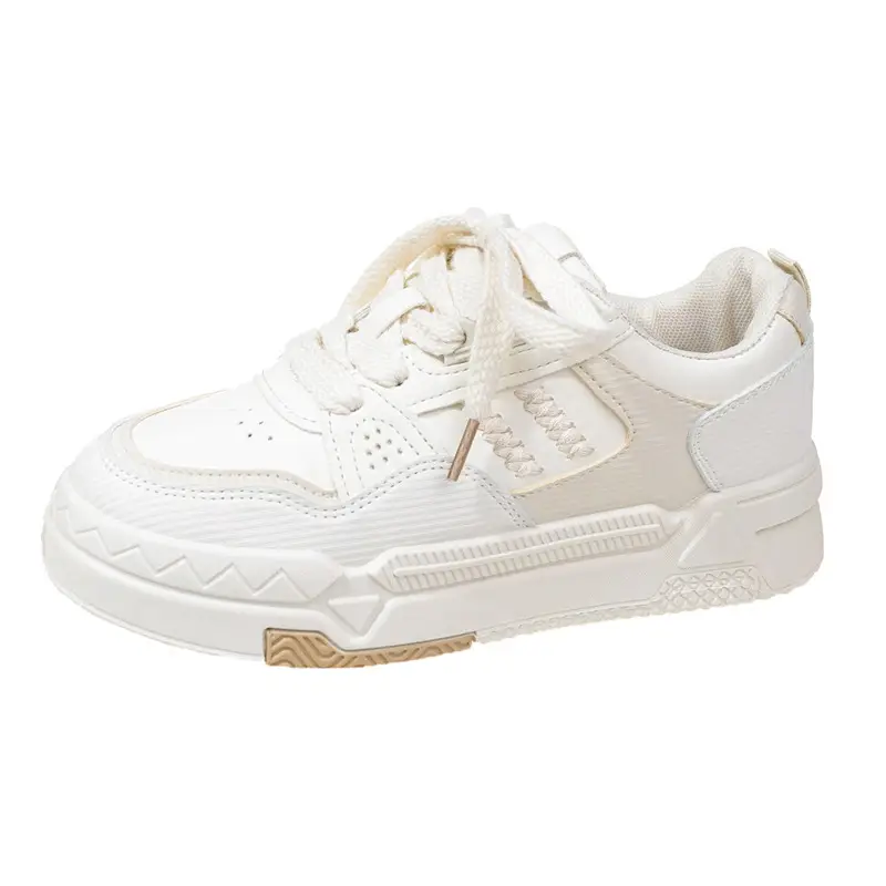 Women's Trendy White Sneakers 2025 Spring Casual Sports - Image 8