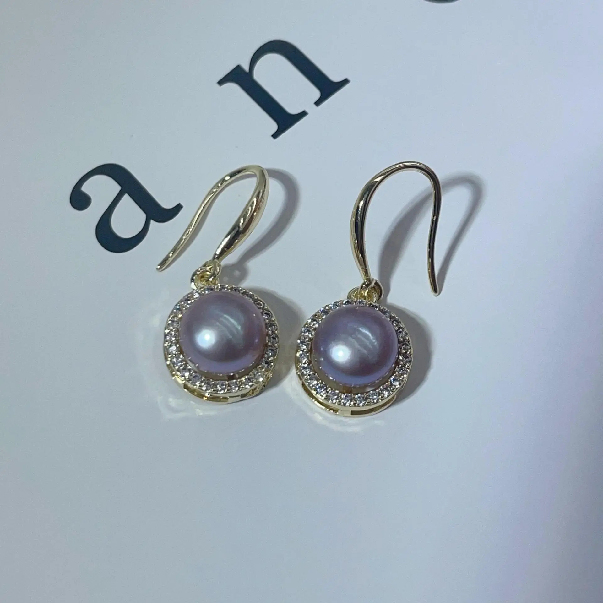 Pearl Earrings Bird's Nest Design Gold Plated 2024 — feature 13