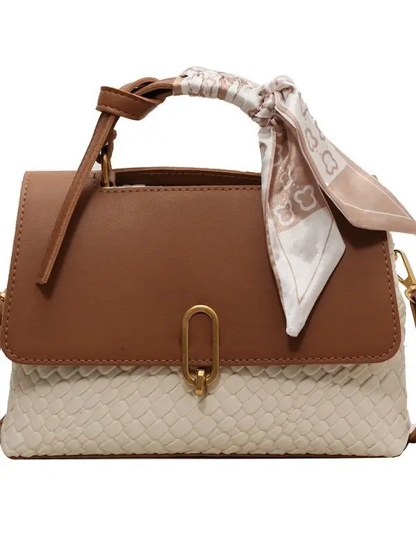 Green Crocodile Textured Women's Shoulder Bag New 2023