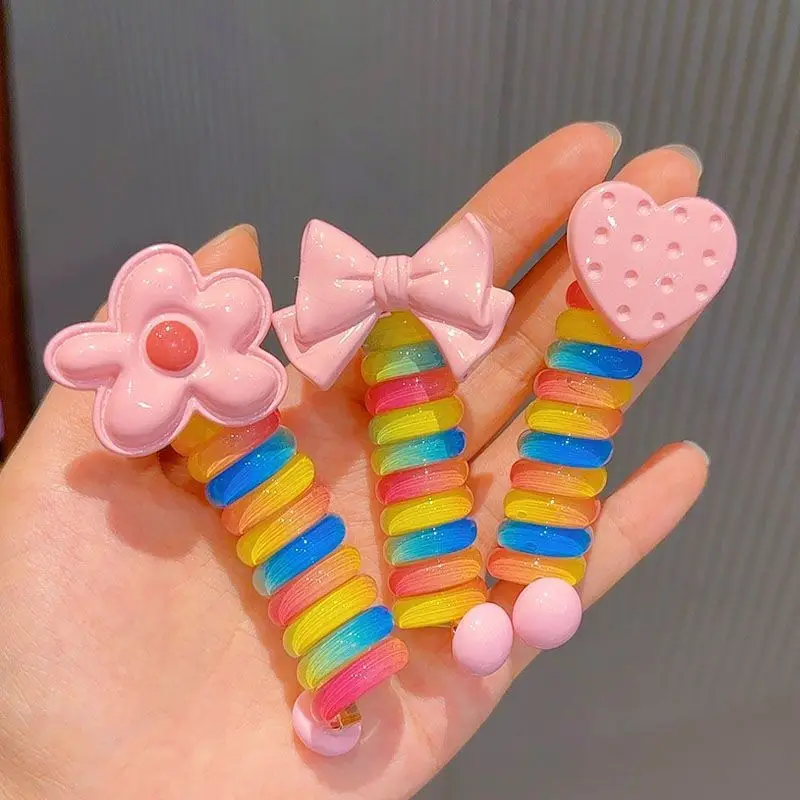 Rainbow Hair Ring for Girls 3-6 Years — feature 11