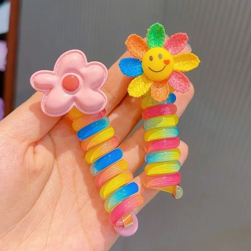 Rainbow Hair Ring for Girls 3-6 Years — feature 13