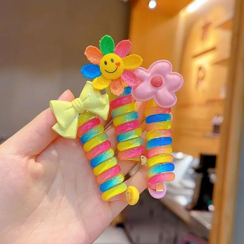 Rainbow Hair Ring for Girls 3-6 Years — feature 3