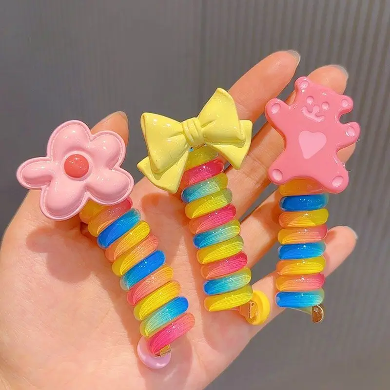 Rainbow Hair Ring for Girls 3-6 Years — feature 7
