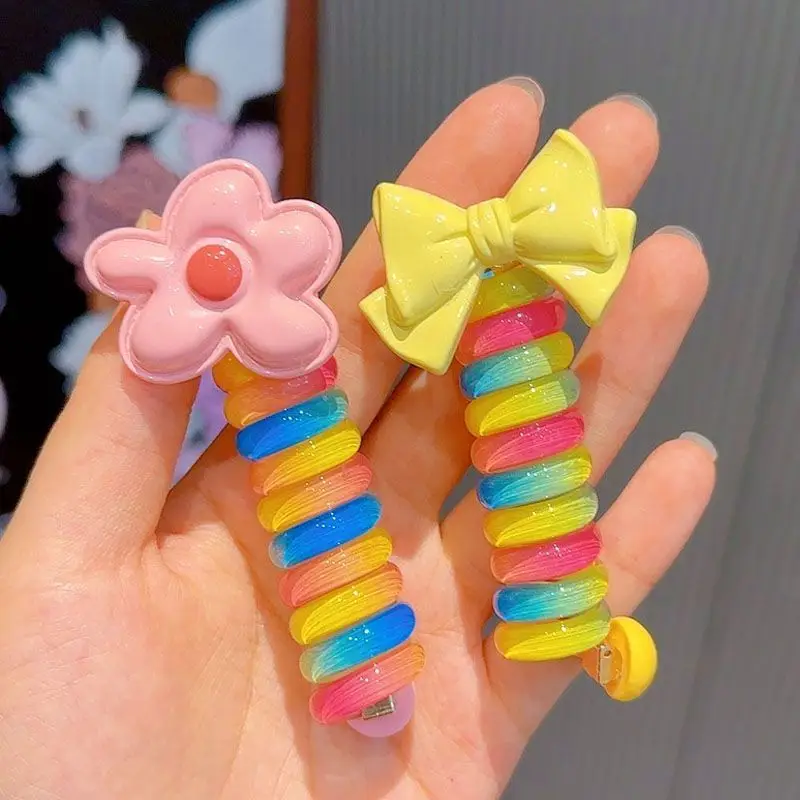 Rainbow Hair Ring for Girls 3-6 Years — feature 8
