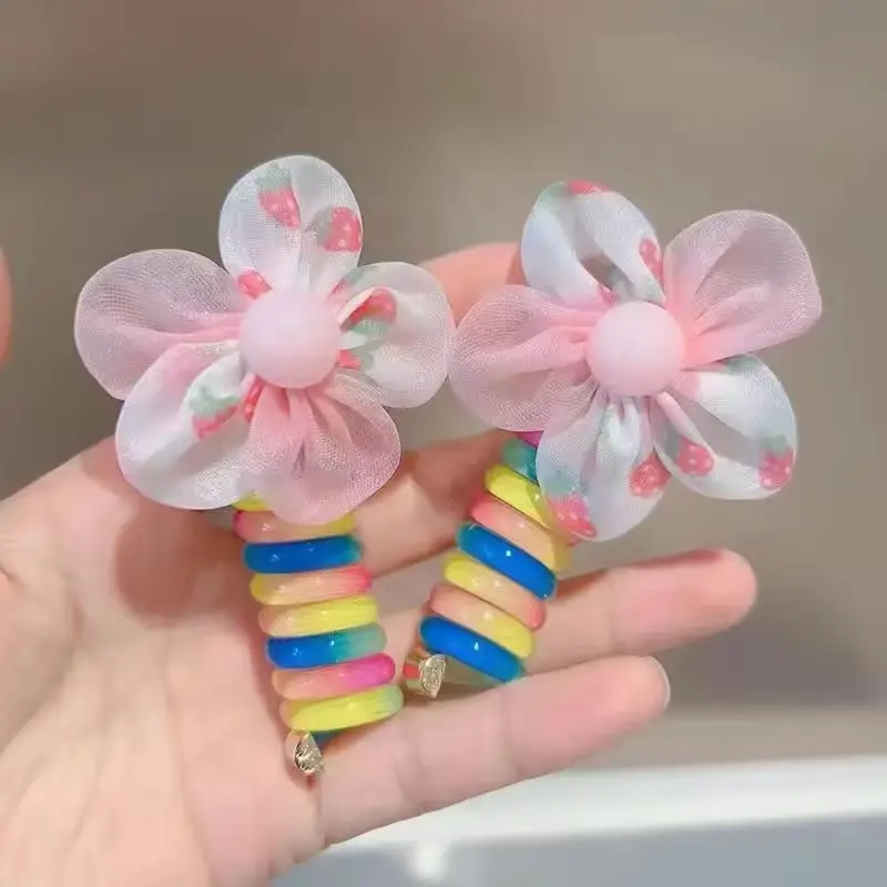 Rainbow Hair Ring for Girls 3-6 Years - Image 21