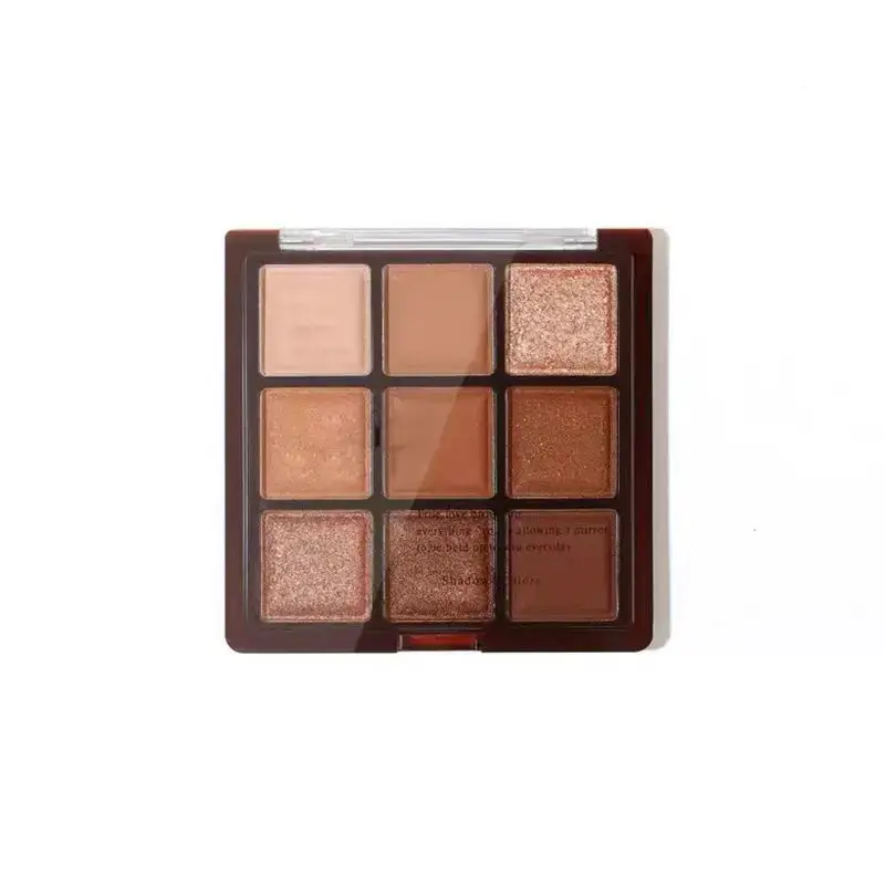 Love mocha chocolate nine-color eyeshadow plate matte pearlescent - Image 10