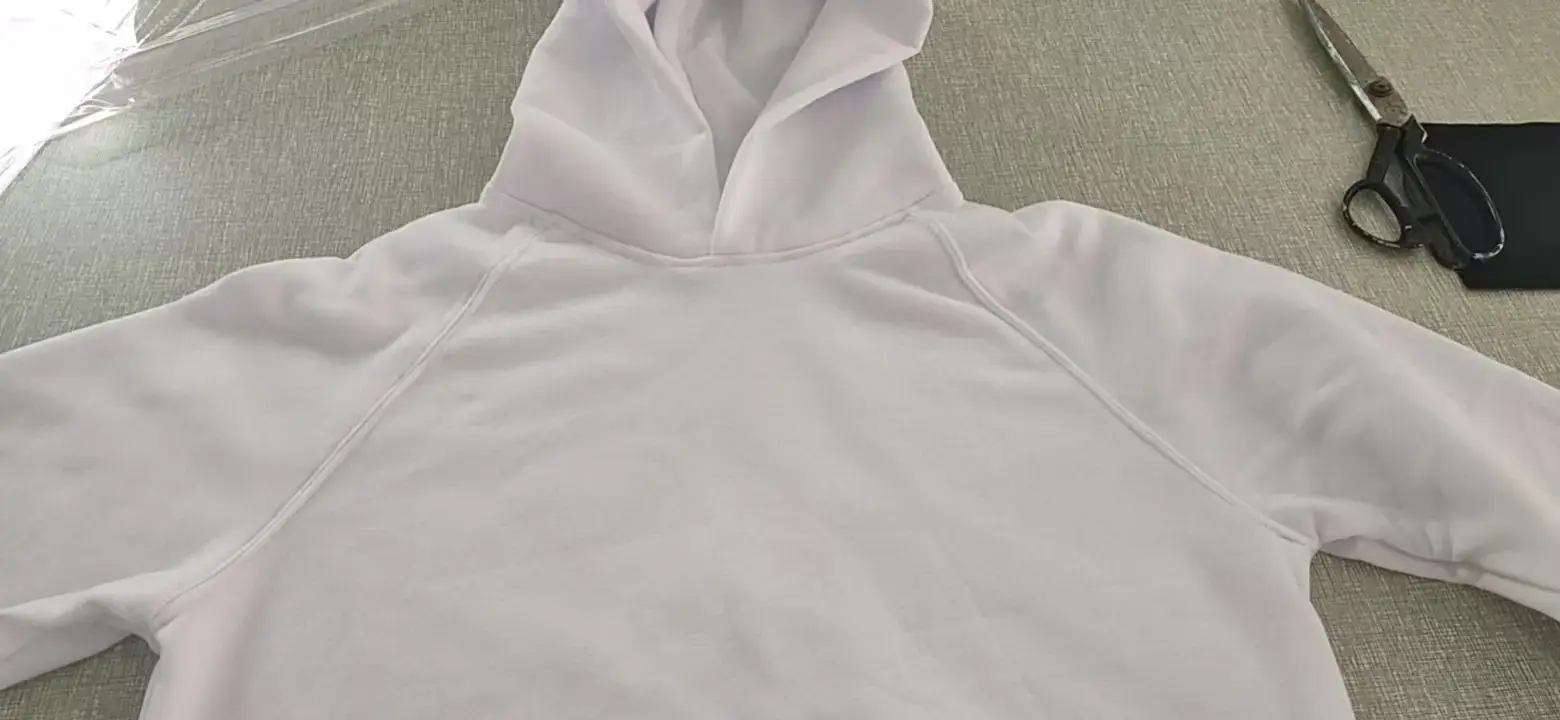 2022 Black Hooded Sweatshirt Loose Fit — feature 11