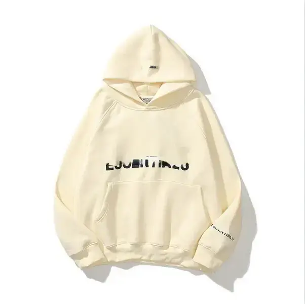 2022 Black Hooded Sweatshirt Loose Fit - Image 10