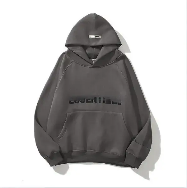 2022 Black Hooded Sweatshirt Loose Fit - Image 9