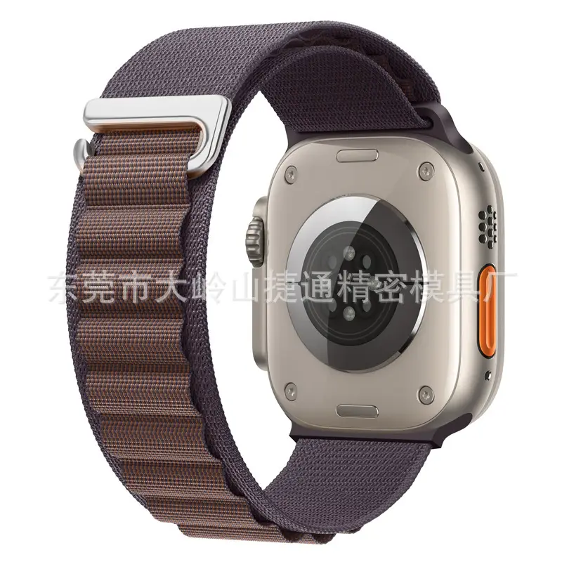 Suitable for Apple Iwatch11 Watch Strap Applewatch S1098 Alpine Nylon Loop Strap Ultra3