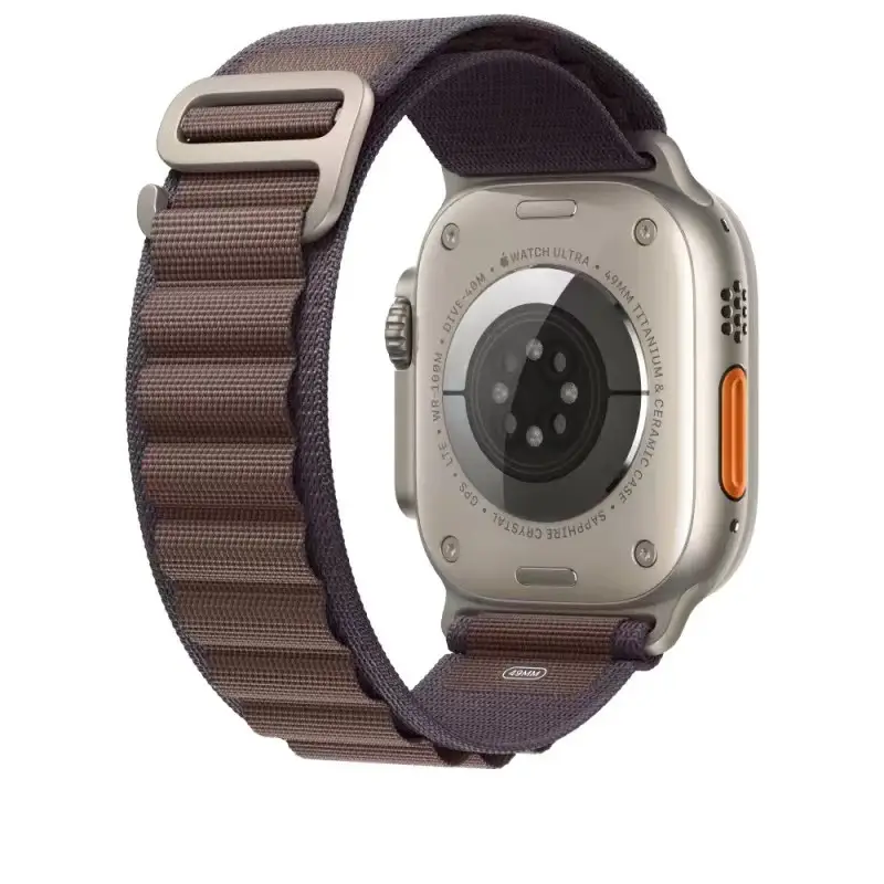 Suitable for Apple Iwatch11 Watch Strap Applewatch S1098 Alpine Nylon Loop Strap Ultra3