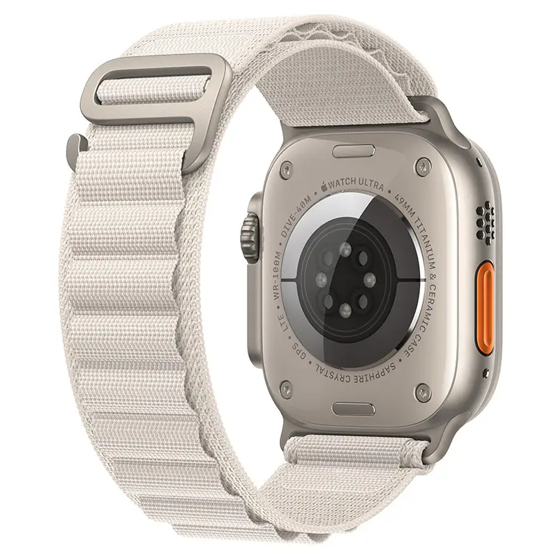 Suitable for Apple Iwatch11 Watch Strap Applewatch S1098 Alpine Nylon Loop Strap Ultra3
