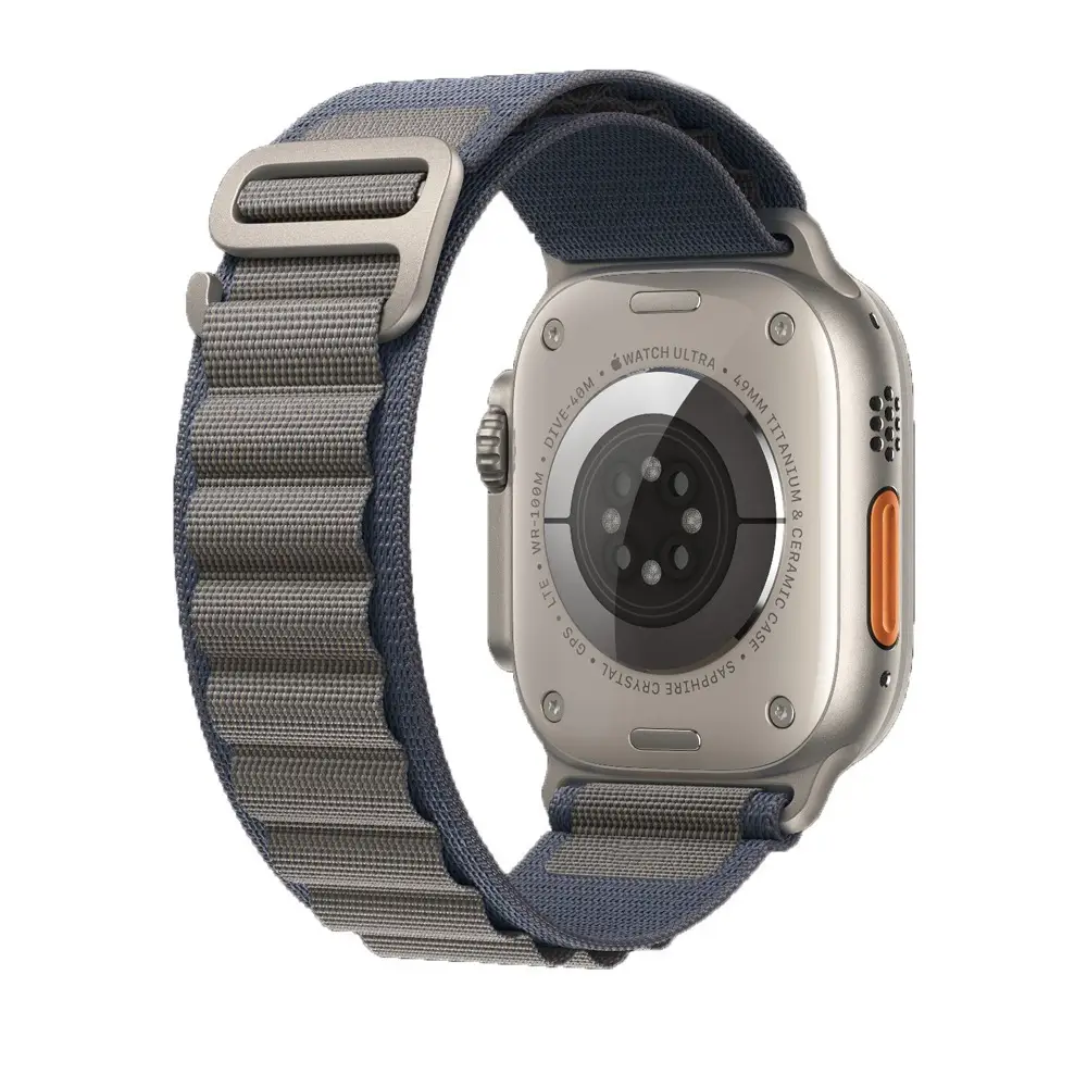 Suitable for Apple Iwatch11 Watch Strap Applewatch S1098 Alpine Nylon Loop Strap Ultra3
