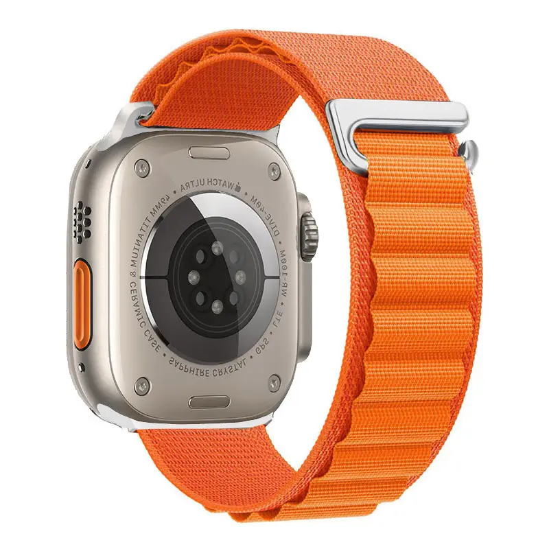 Suitable for Apple Iwatch11 Watch Strap Applewatch S1098 Alpine Nylon Loop Strap Ultra3
