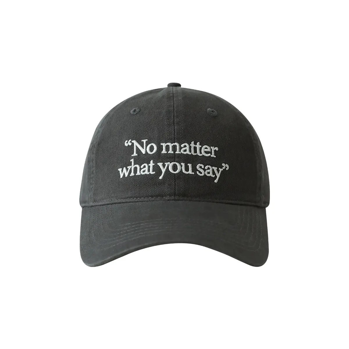Korean Hat with "Never Mitter" Design for Boys Girls - Image 10