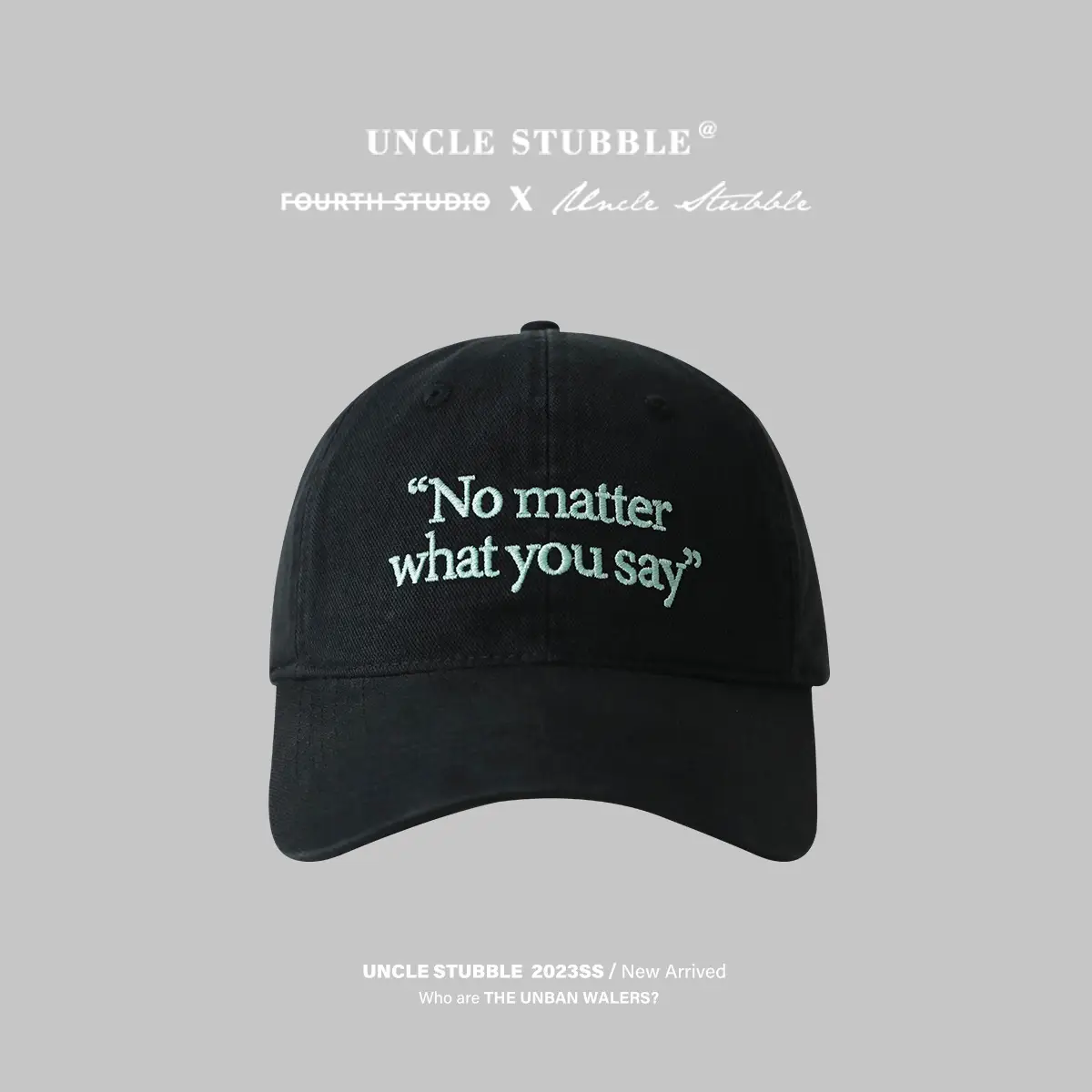 Korean Hat with "Never Mitter" Design for Boys Girls - Image 5