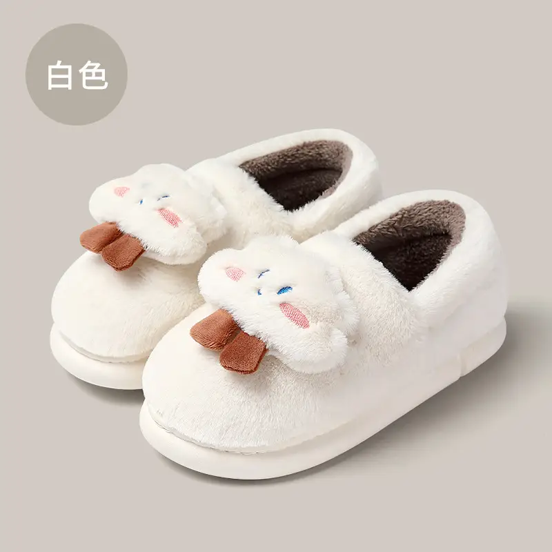 Sanrio Cotton Slippers for Women Winter Indoor Home Cotton Shoes Winter Genuine Cartoon Cute Root-Wrapped Cotton Slippers for Women Wholesale - Image 4