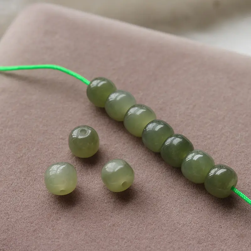 Green Jade Beads for Bracelet & Necklace DIY Accessories — feature 6