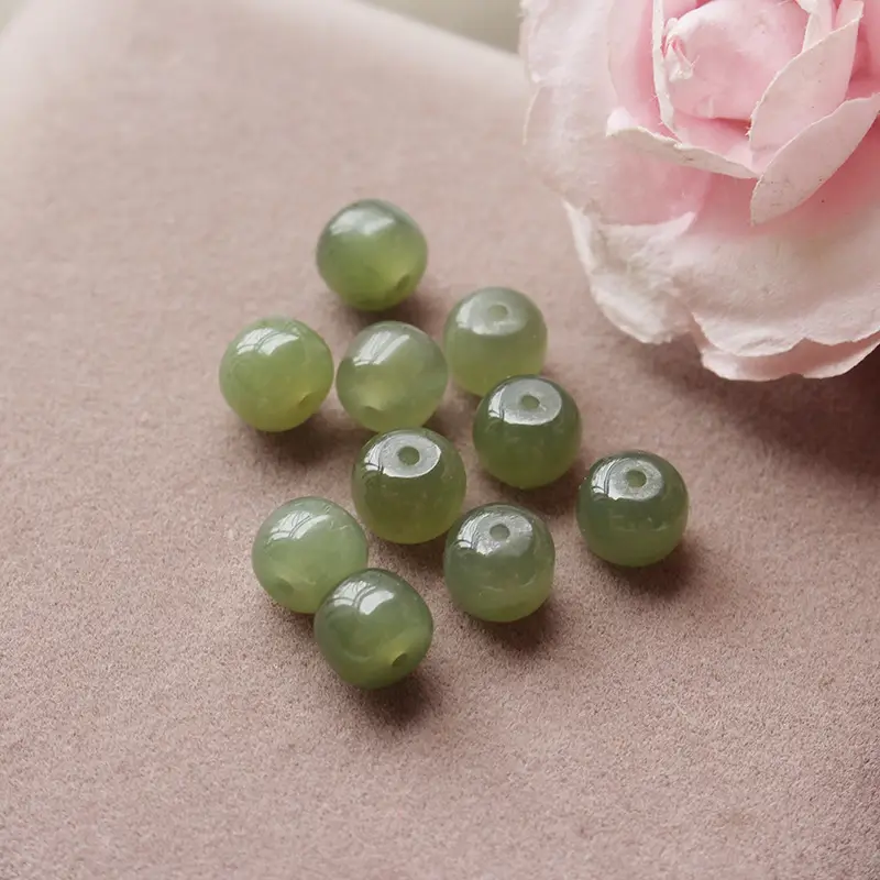 Green Jade Beads for Bracelet & Necklace DIY Accessories — feature 7