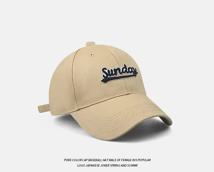 Men Baseball Cap Green Black Pink Wide Brim High Top — feature 14