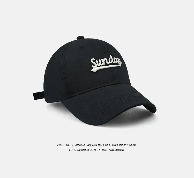 Men Baseball Cap Green Black Pink Wide Brim High Top — feature 24