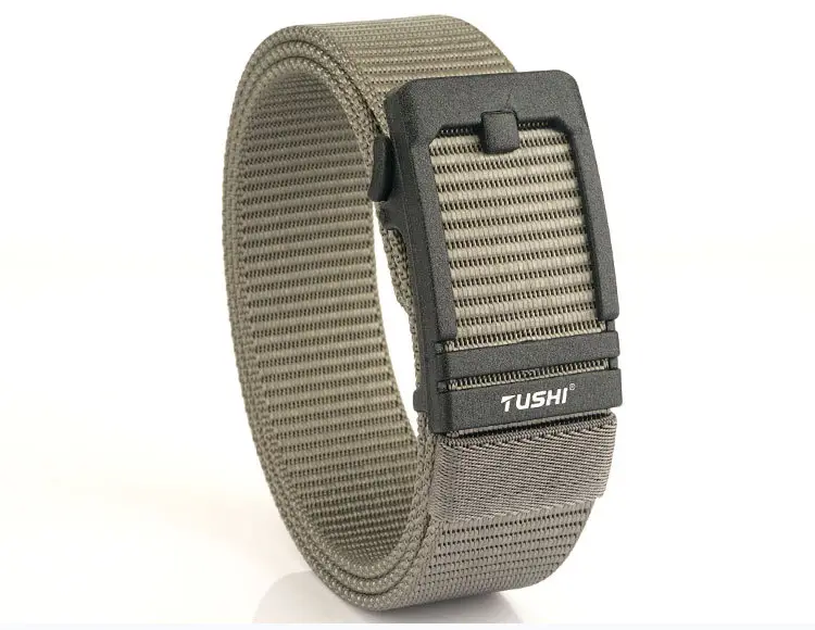 Men's 3.8cm Tushi Nylon Sports Belt with Automatic Buckle — feature 18