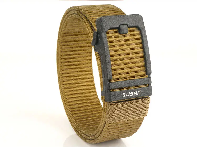 Men's 3.8cm Tushi Nylon Sports Belt with Automatic Buckle — feature 21