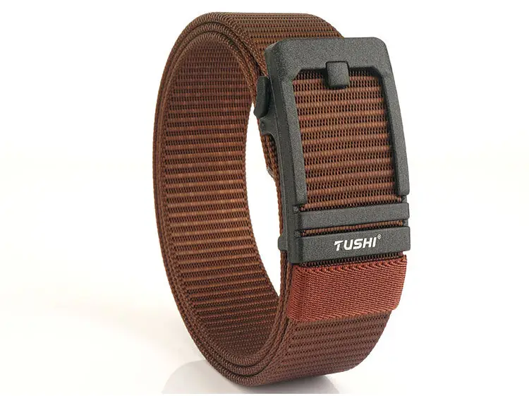 Men's 3.8cm Tushi Nylon Sports Belt with Automatic Buckle — feature 22