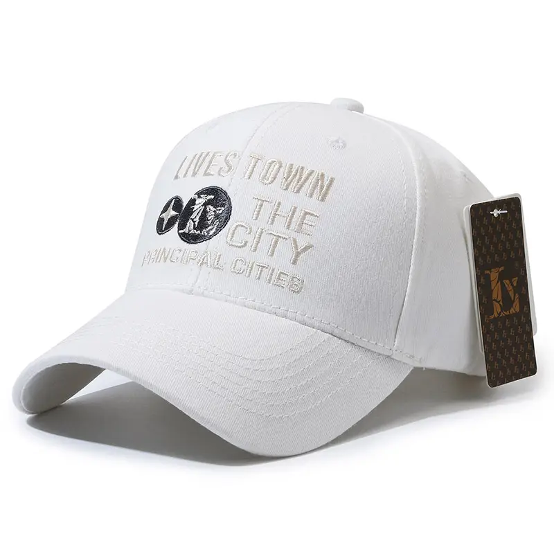 Lives Town The City Principal Cities Navy Cap - Image 3
