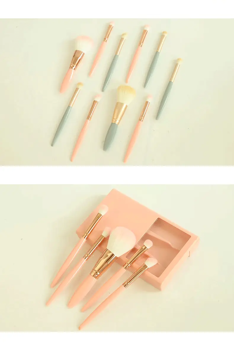 Morandi 5 Makeup Brushes Set with Mirror — feature 10