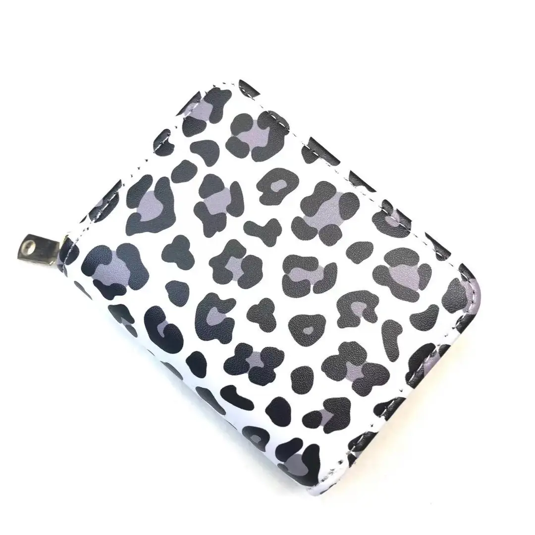 Card Holder Women's Large-Capacity Multi-Functional Storage Bag Girl Version Cartoon Print Anti-Degaussing Organ Card Holder Coin Purse