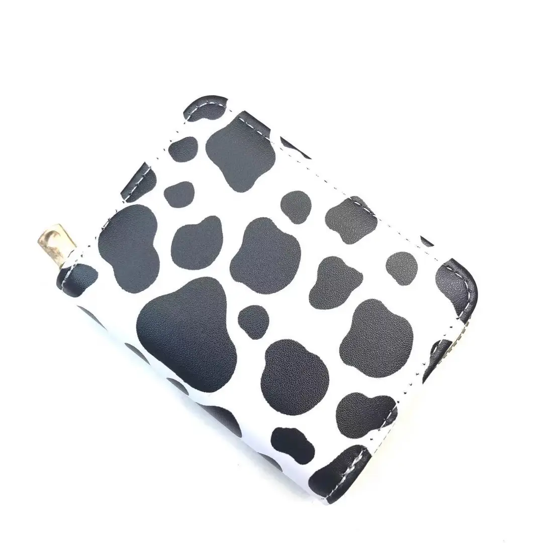 Card Holder Women's Large-Capacity Multi-Functional Storage Bag Girl Version Cartoon Print Anti-Degaussing Organ Card Holder Coin Purse