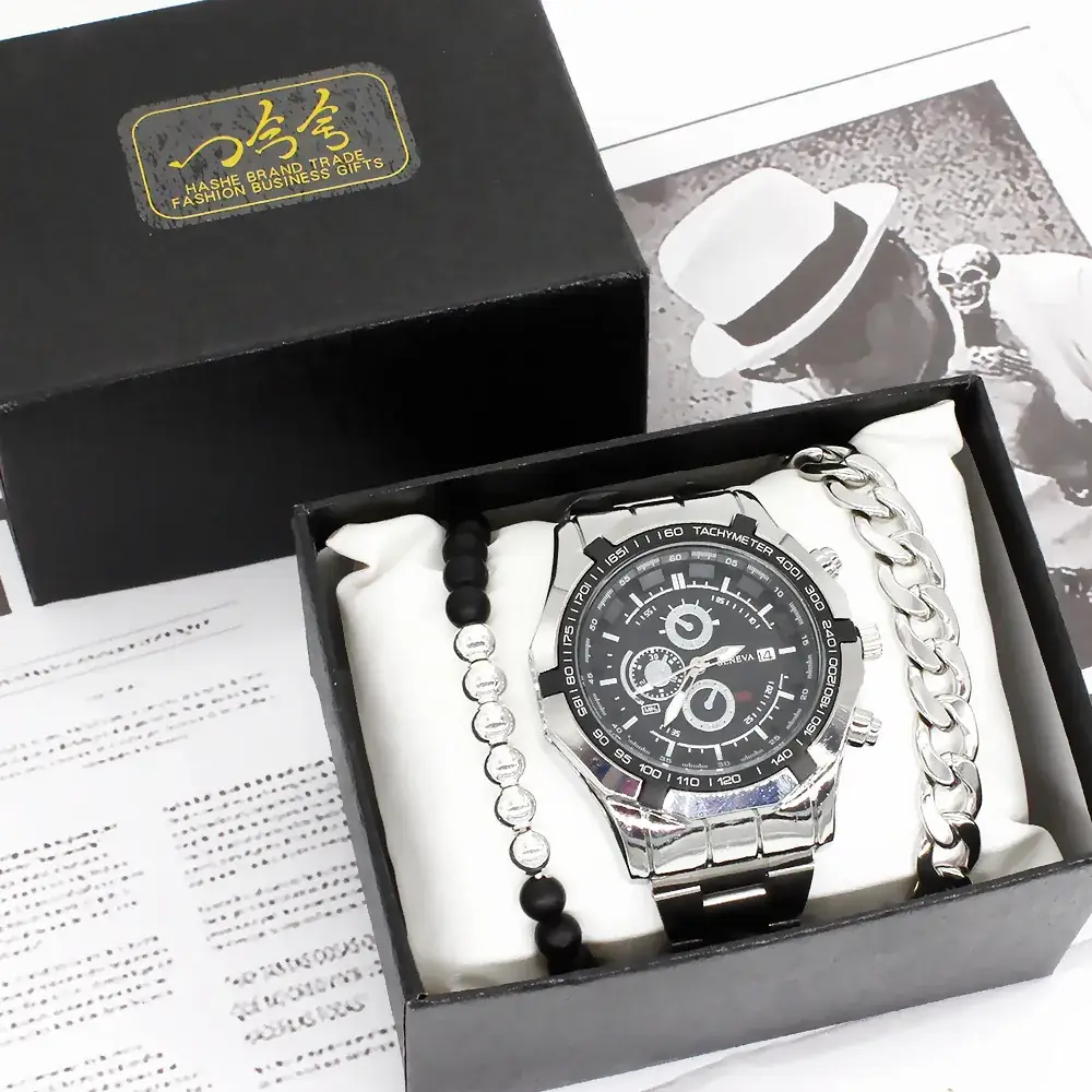 Men's Titanium Steel Watch with Quartz Bracelet - Image 4