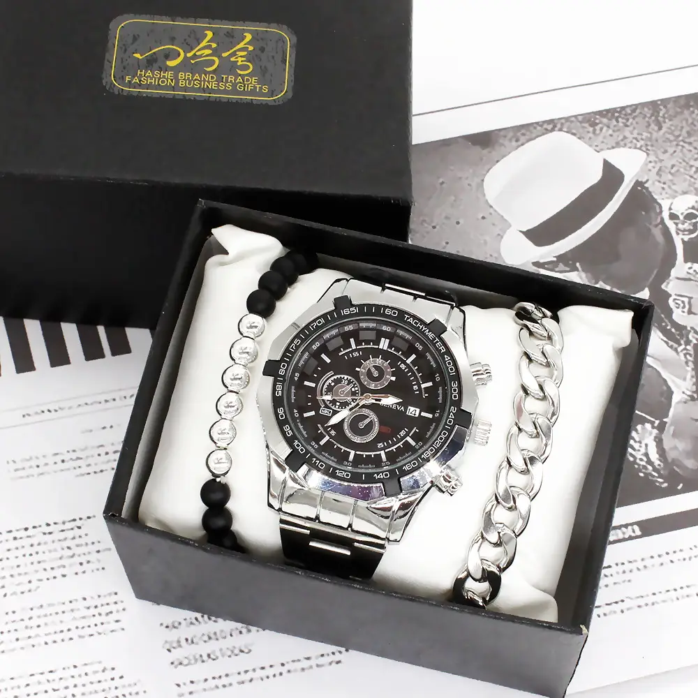 Men's Titanium Steel Watch with Quartz Bracelet — feature 2
