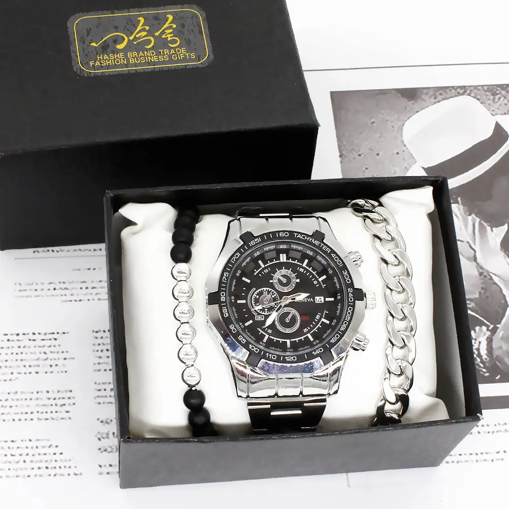 Men's Titanium Steel Watch with Quartz Bracelet — feature 4