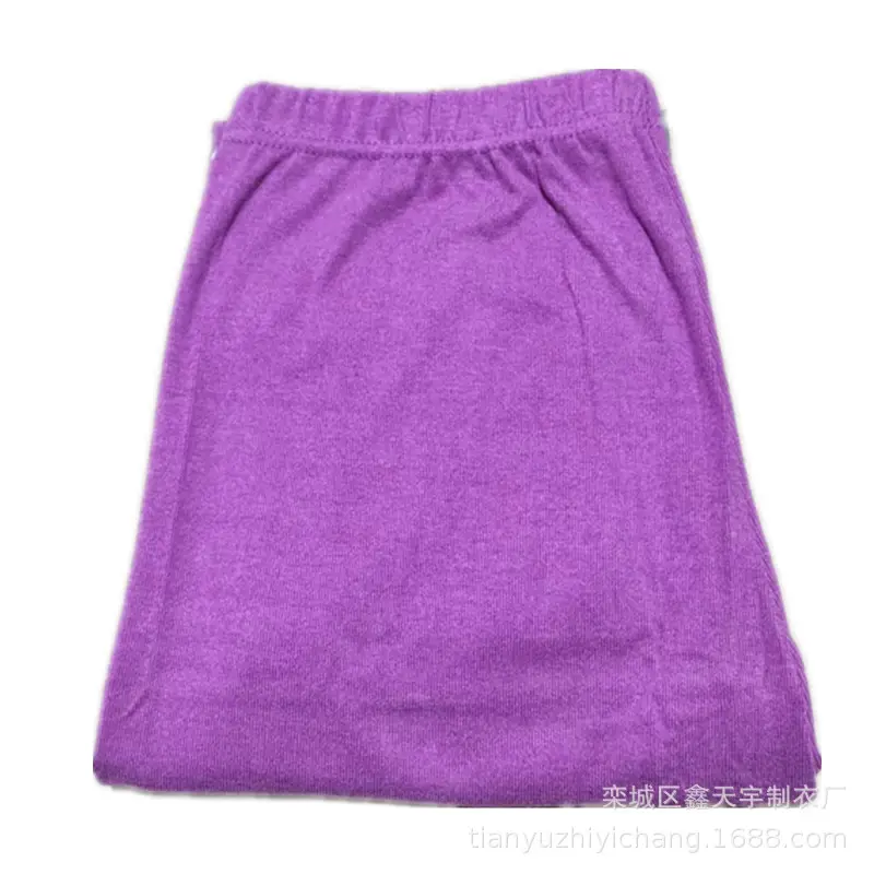 Factory Wholesale Fleece Warm Women's Pants Maroon - Image 2