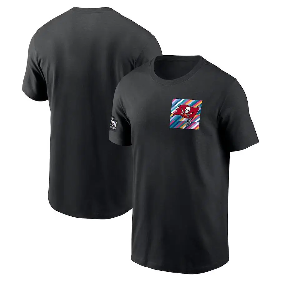 Men Black Graphic Cotton T-Shirt Short Sleeve - Image 10