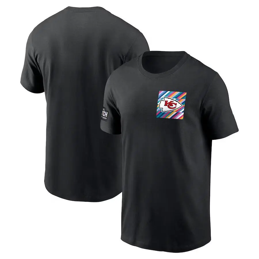 Men Black Graphic Cotton T-Shirt Short Sleeve - Image 18