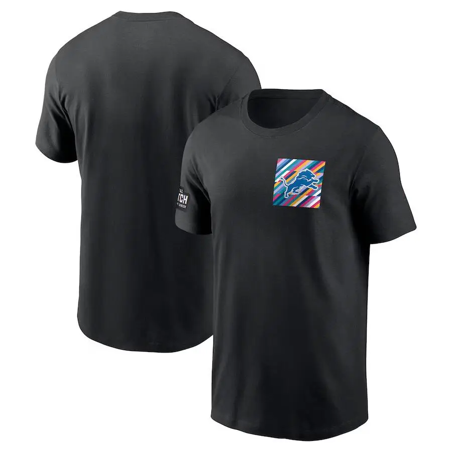 Men Black Graphic Cotton T-Shirt Short Sleeve - Image 27