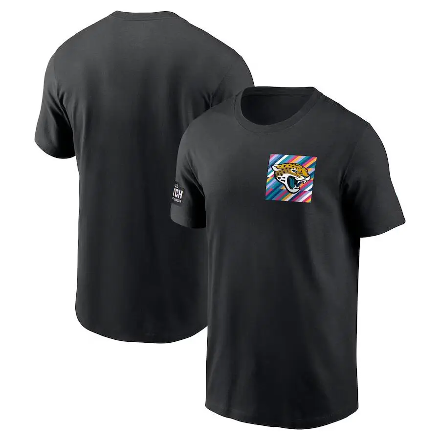 Men Black Graphic Cotton T-Shirt Short Sleeve - Image 28