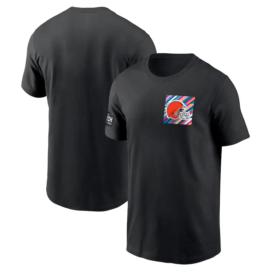 Men Black Graphic Cotton T-Shirt Short Sleeve - Image 5