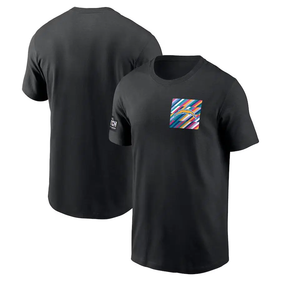 Men Black Graphic Cotton T-Shirt Short Sleeve - Image 7