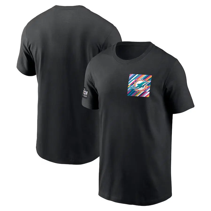 Men Black Graphic Cotton T-Shirt Short Sleeve - Image 8