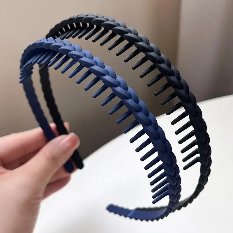 2023 Anti-Slip Hair Hoop for Women Green Braided - Image 13