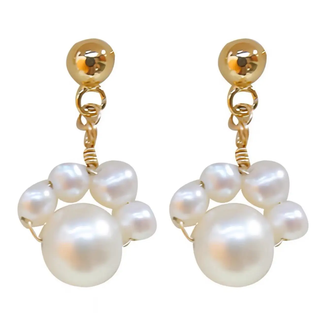 Pearl Ear Clip for Women French Style - Image 5